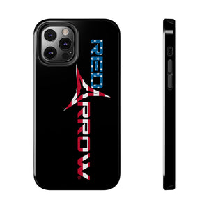 Red Arrow Patriotic Tough Phone Case — American Flag Logo Protective Phone Case