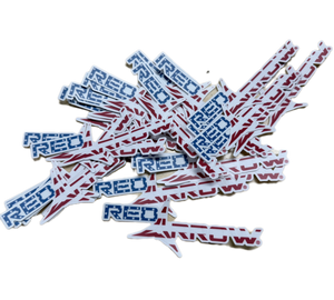 NEW!! Red Arrow Patriotic Stickers 2" x 5"