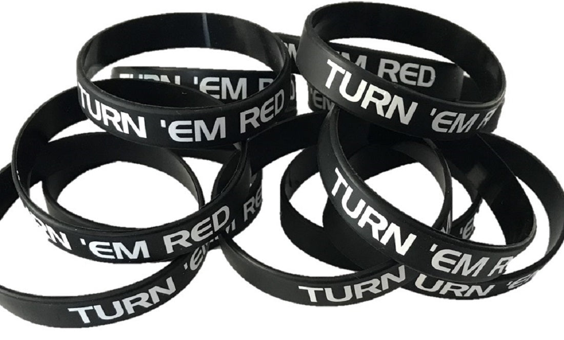 Turn Em Red Wristband