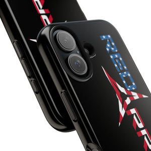 Red Arrow Patriotic Tough Phone Case — American Flag Logo Protective Phone Case