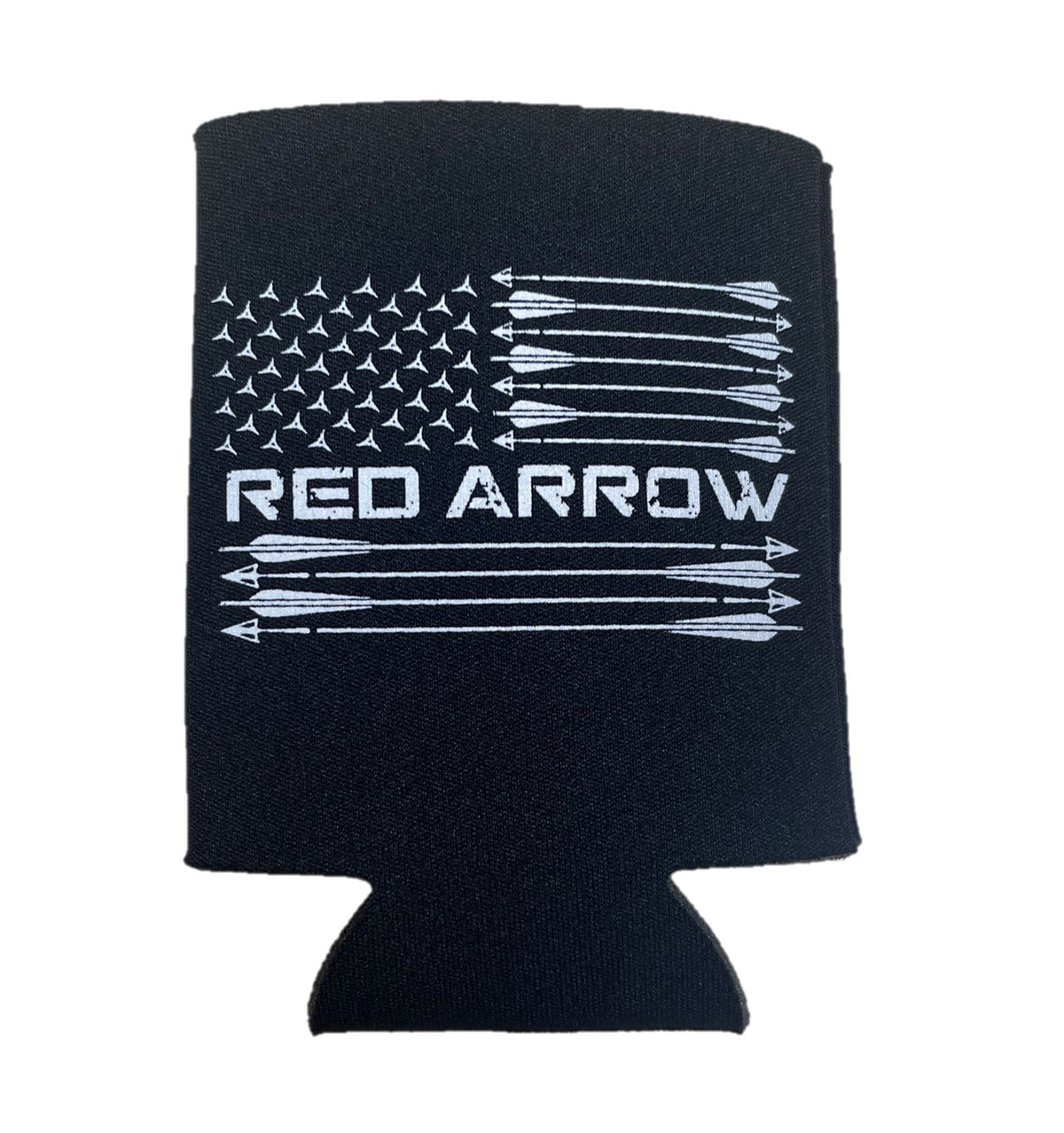 Arrow Flag Koozie [Black]