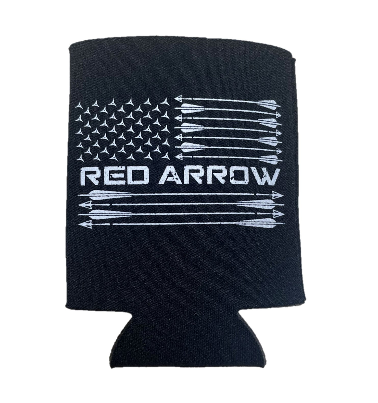 Arrow Flag Koozie [Black]