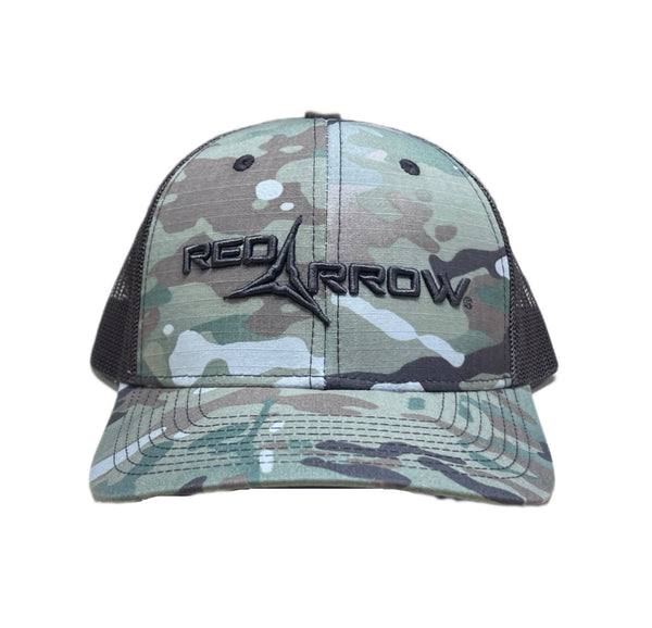 Homeland Tees Men's Colorado Arrow Patch Army Camo Trucker Hat - Adjustable Snapback, Structured Low Crown