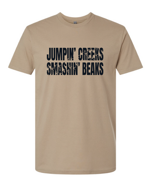 Jumpin' Creeks Smashin' Beaks Tee [Tan]