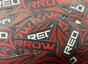 Red Arrow Logo Sticker Bundle