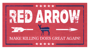 Red Arrow Sticker Bundle - 5 Pack