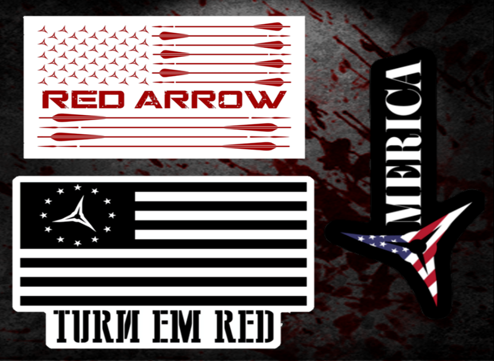 Patriotic Bowhunter Sticker Bundle