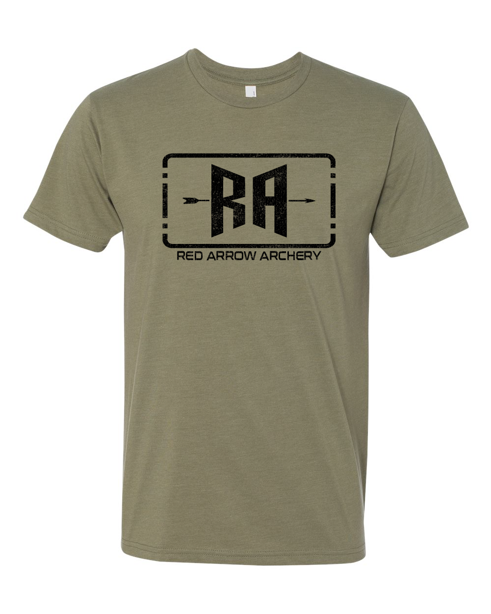 Red Arrow Archery Patch Logo T- Light Olive