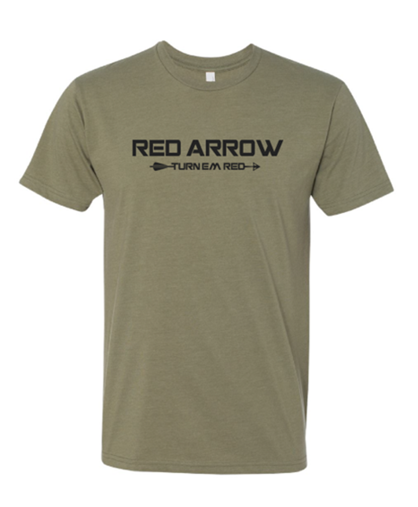 Turn Em Red Arrow Tee [OD Green]
