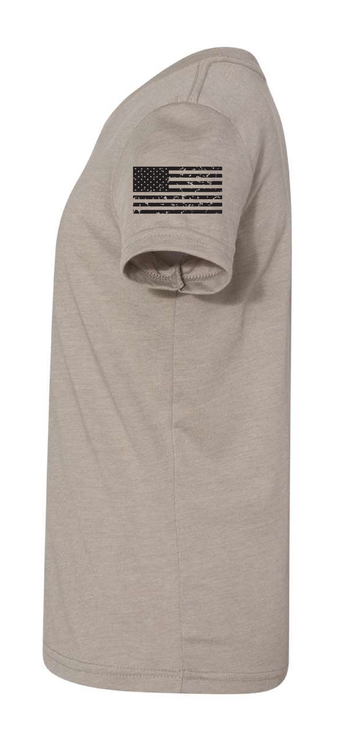 Youth Grunge Logo Tee [Stone & Black]