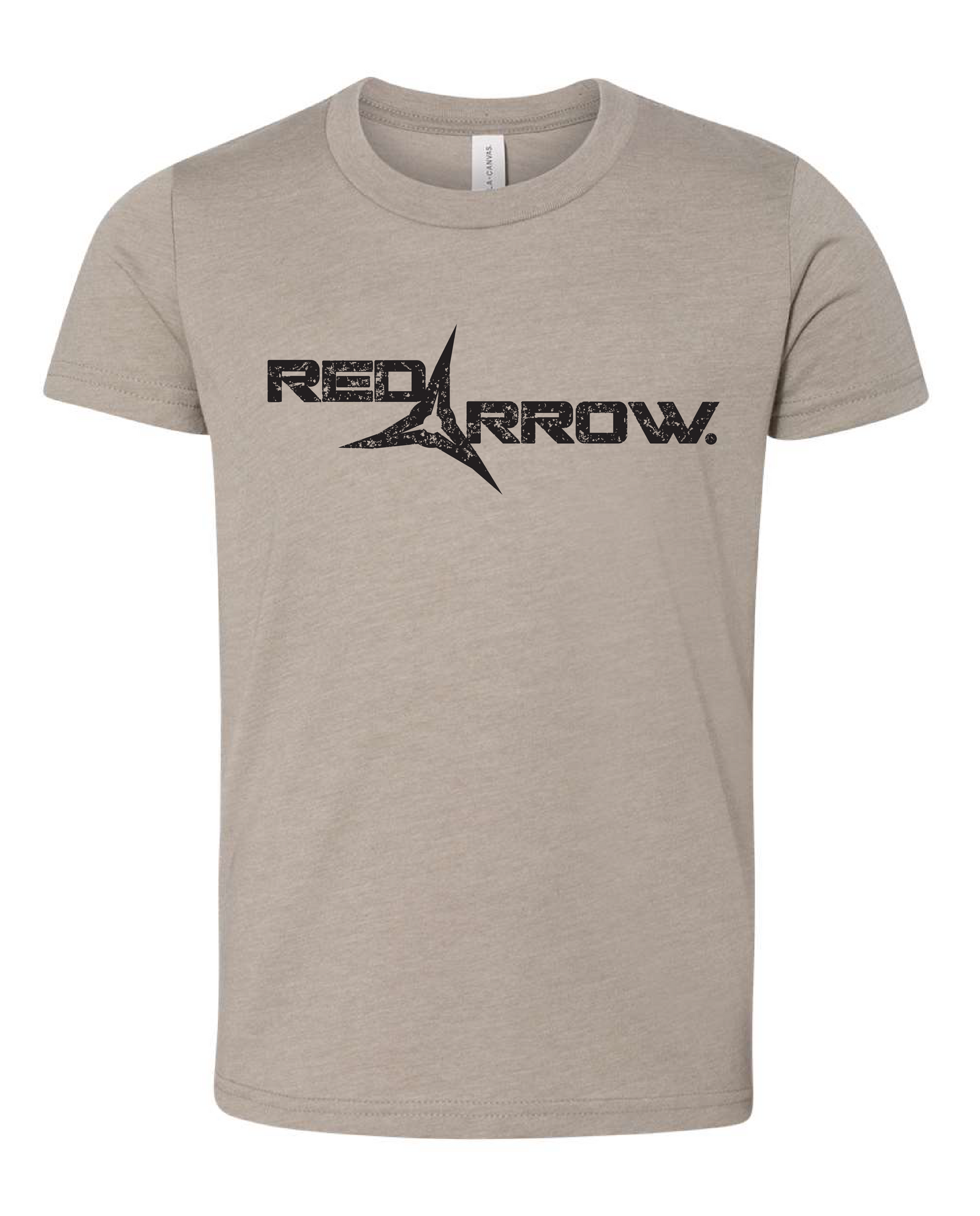 Youth Grunge Logo Tee [Stone & Black]