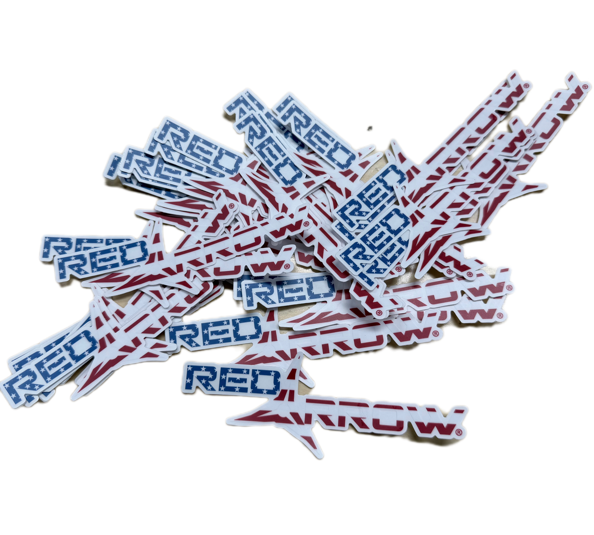 NEW!! Red Arrow Patriotic Stickers 2" x 5"