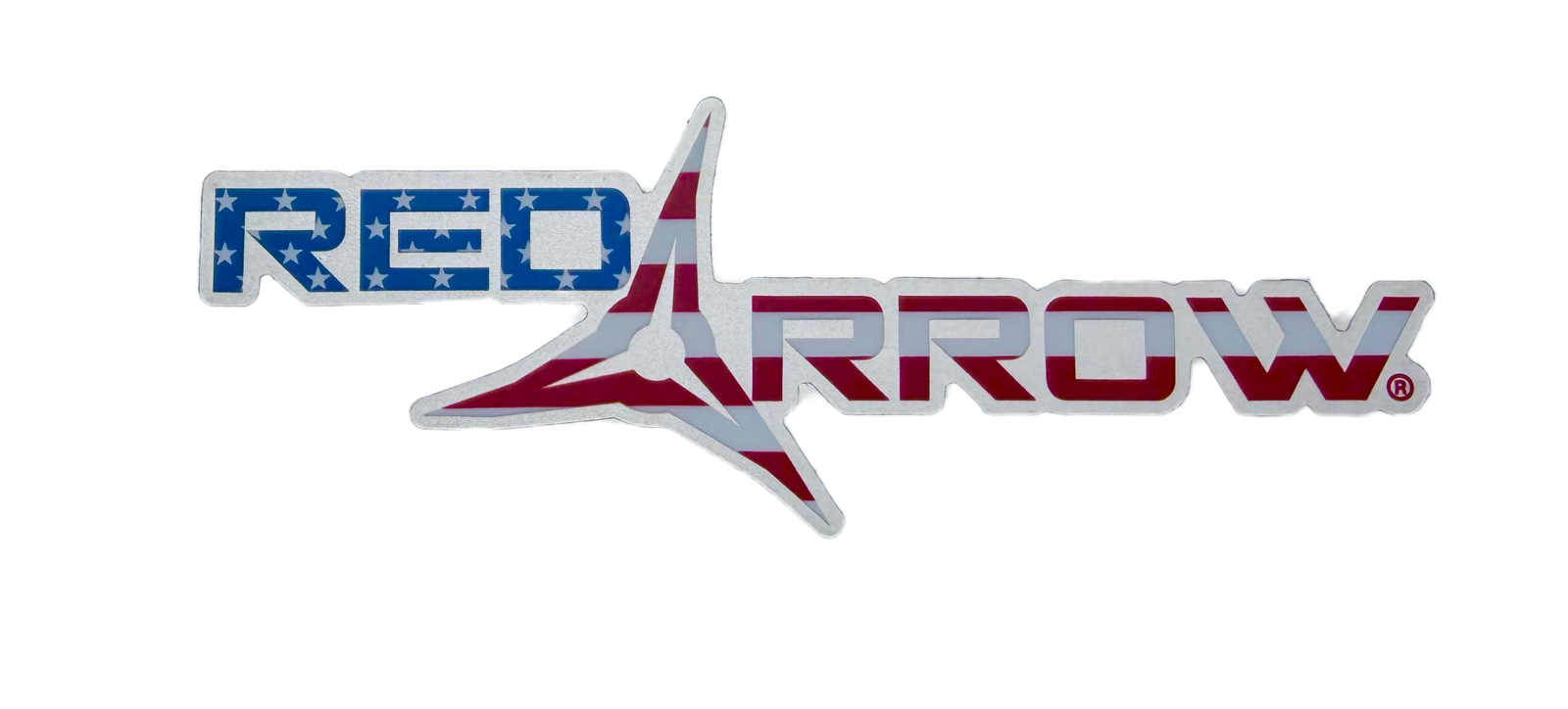 NEW!! Red Arrow Patriotic Stickers 2" x 5"