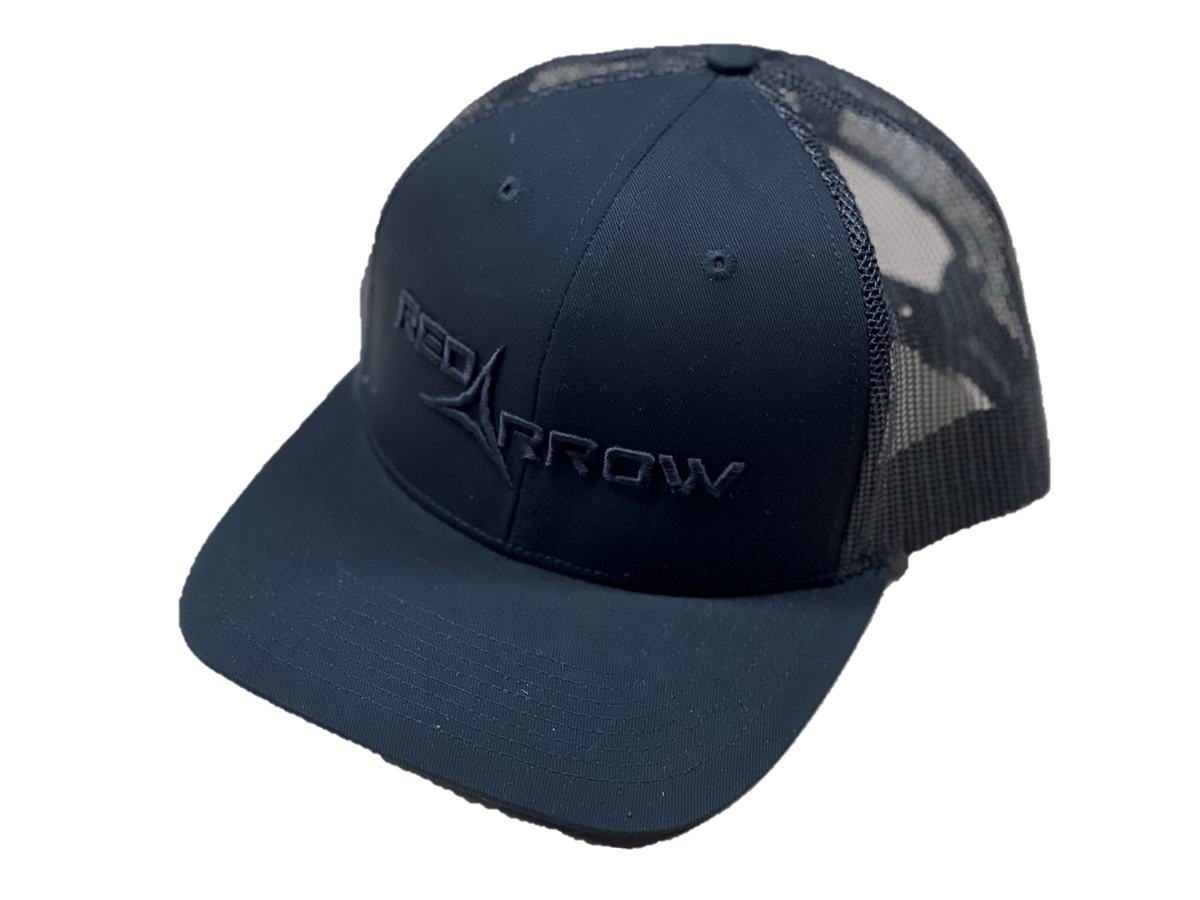 Red Arrow Trucker Hat [Midnight Black]