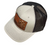 Leather Patch Flag Hat - Khaki & Brown Broadhead Stars