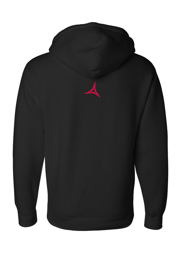 Distressed Logo Hoodie - Red Arrow Distressed Logo Hoodie - Red Arrow