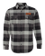 Rawhide Patch Flannel [Black & Gray]