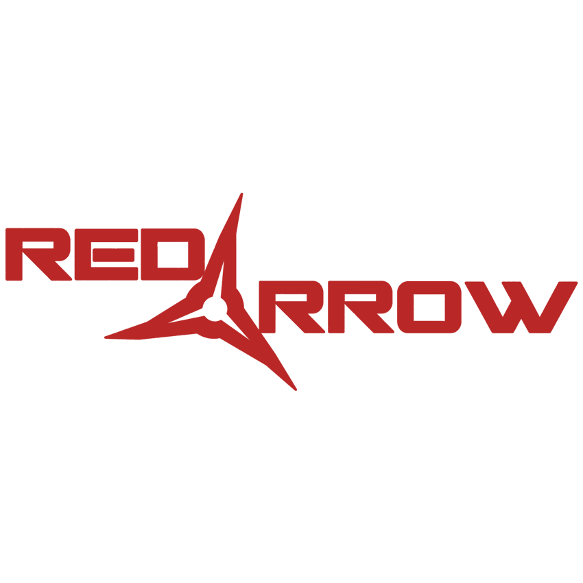 Red Arrow Logo Decal 4 x 11