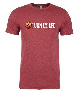 Turn ' Em Red Retro Hunter Tee